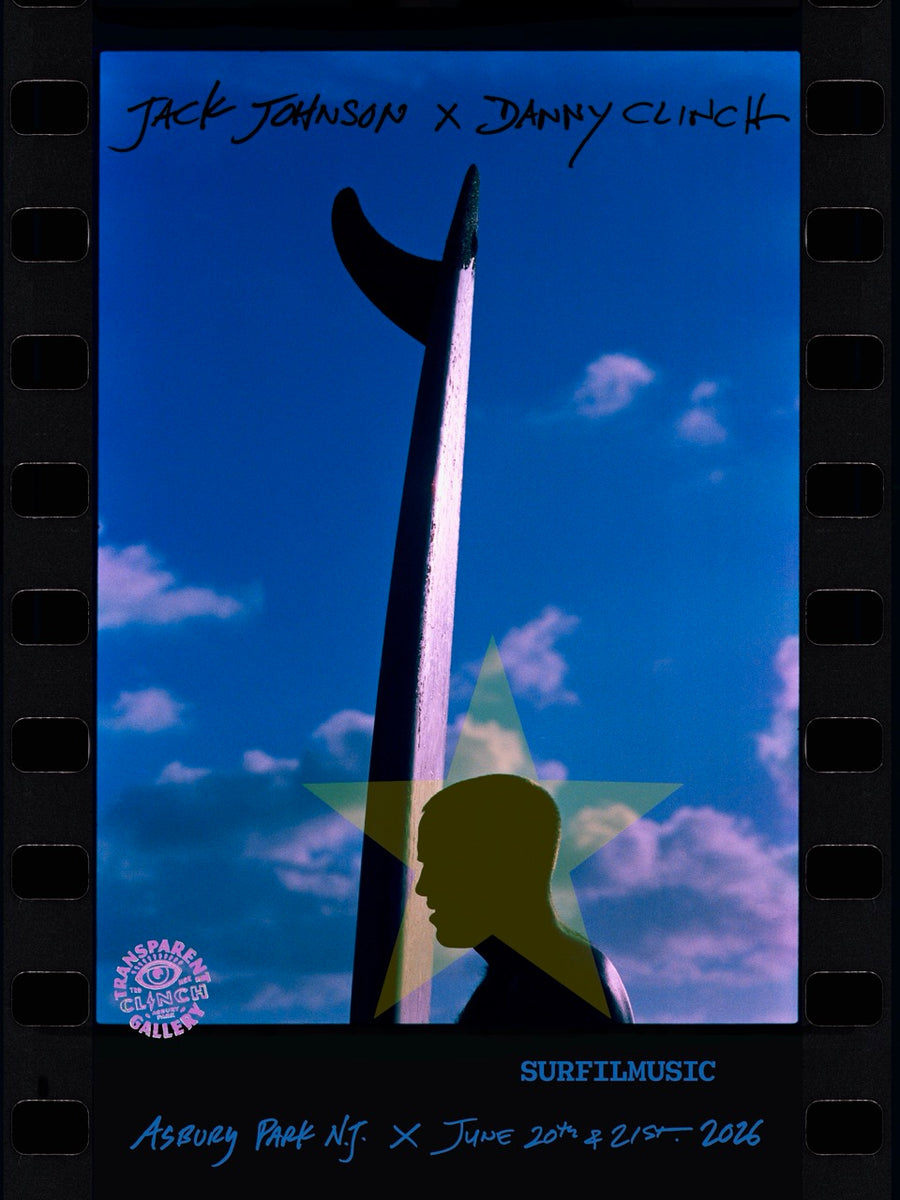 Jack Johnson x Danny Clinch Silkscreen Poster (18x24in