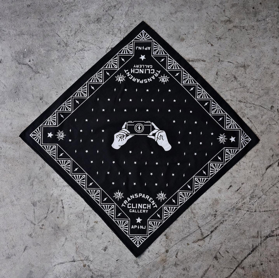 Transparent Clinch Gallery Bandana (One Feather Press)