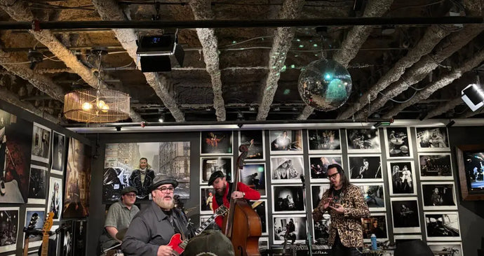 A Night at the Transparent Clinch Gallery: The Nick Moss Band and Dennis Gruenling