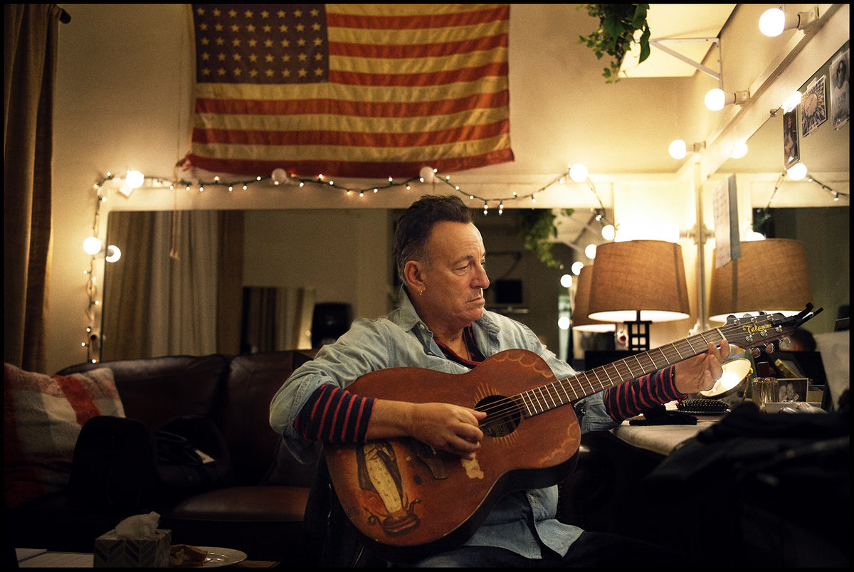 Walter Springsteen Bruce Springsteen (Walter Kerr Theater, 2017) – Transparent Clinch Gallery