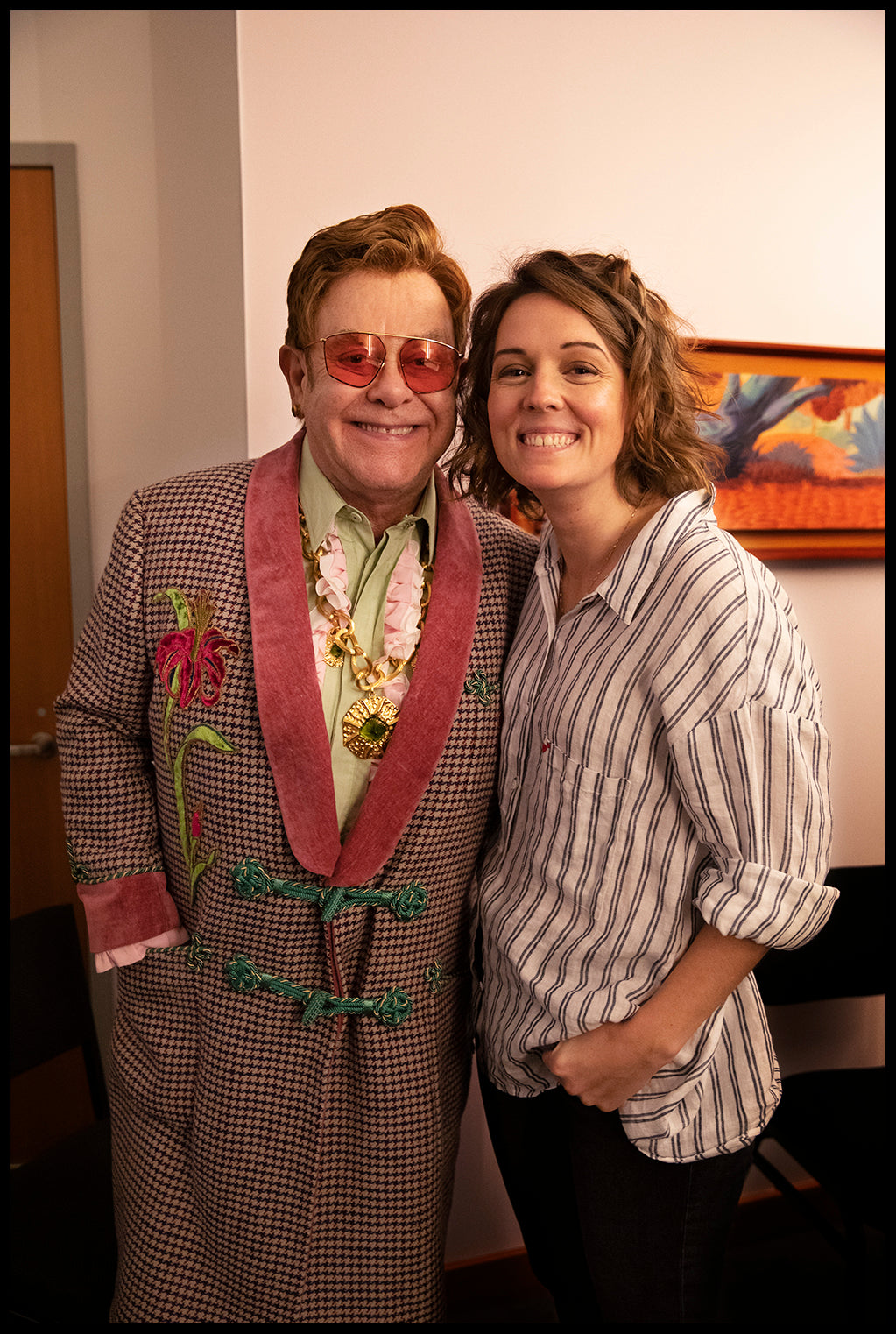 Brandi Carlile and Elton John (Los Angeles, 2019)
