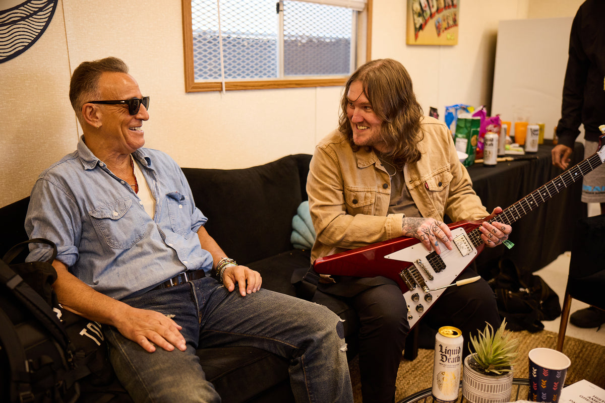 Bruce Springsteen and Brian Fallon (Sea.Hear.Now, 2024) – Transparent ...