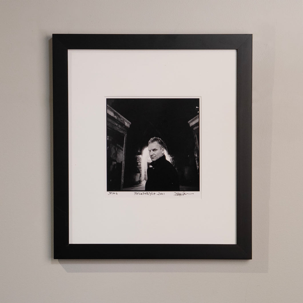 Sting (Philadelphia, 2001) Framed 8x10