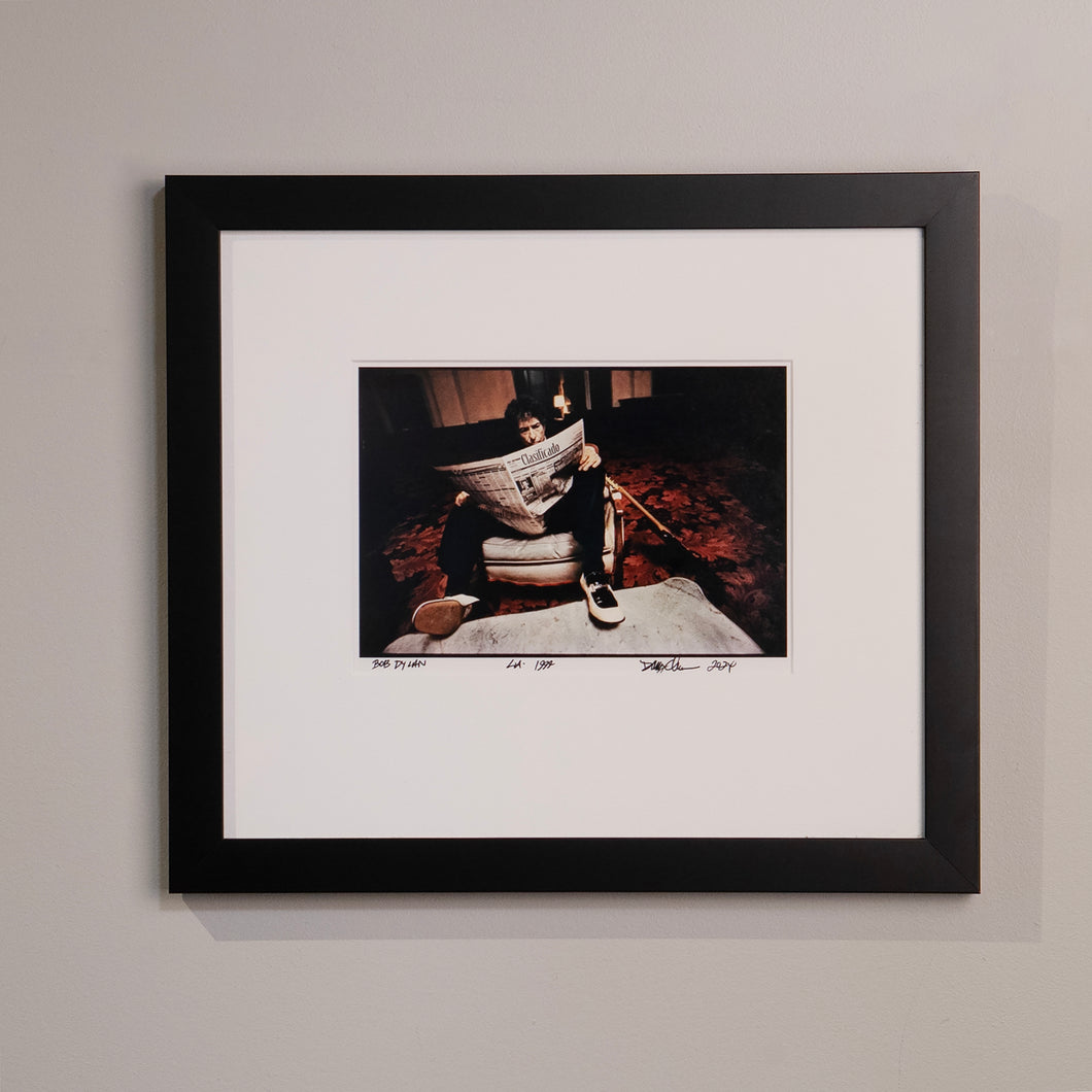 Bob Dylan (Los Angeles, 1999) Framed 8x10