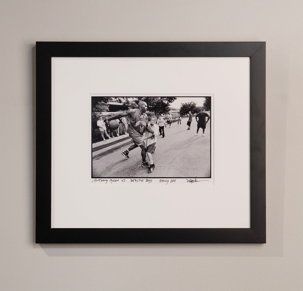 Anthony Mason and Beastie Boys (Philly, 1994) Framed 8x10
