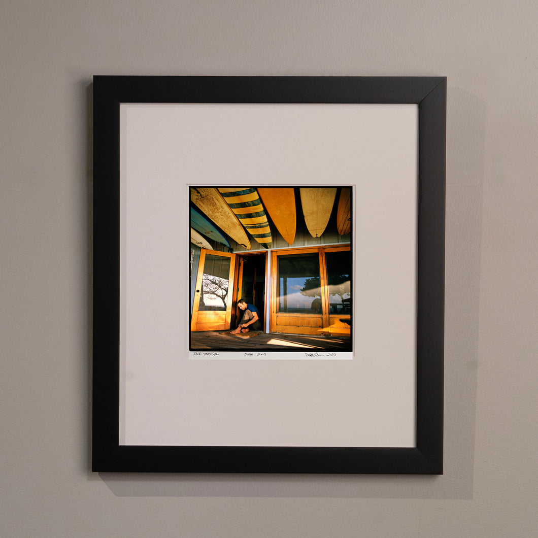 Jack Johnson (Oahu, 2003) Framed 8x10