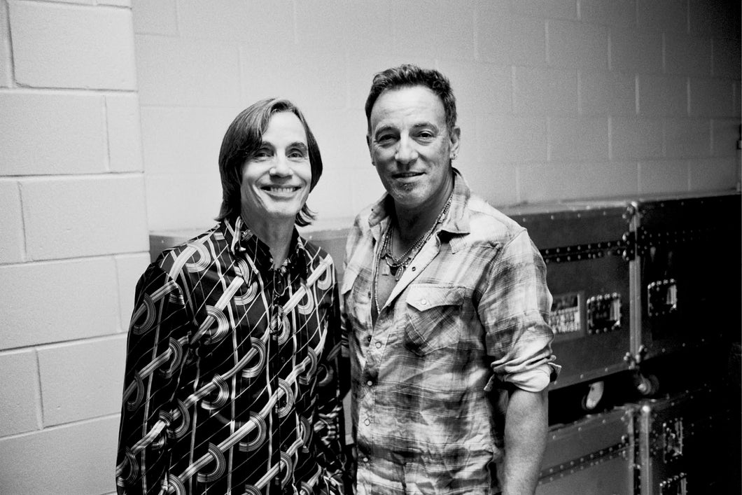 Jackson Browne and Bruce Springsteen (New York, 2010)