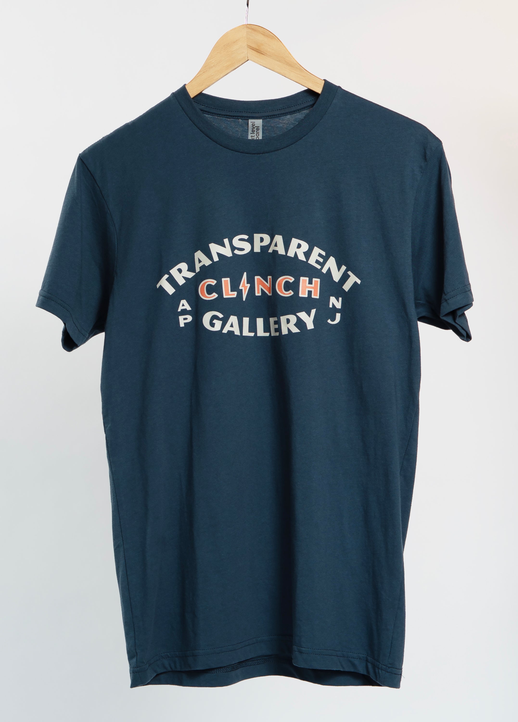 UNUSED Check nel shirts Transparent Clinch Gallery Navy T-Shirt (2026)