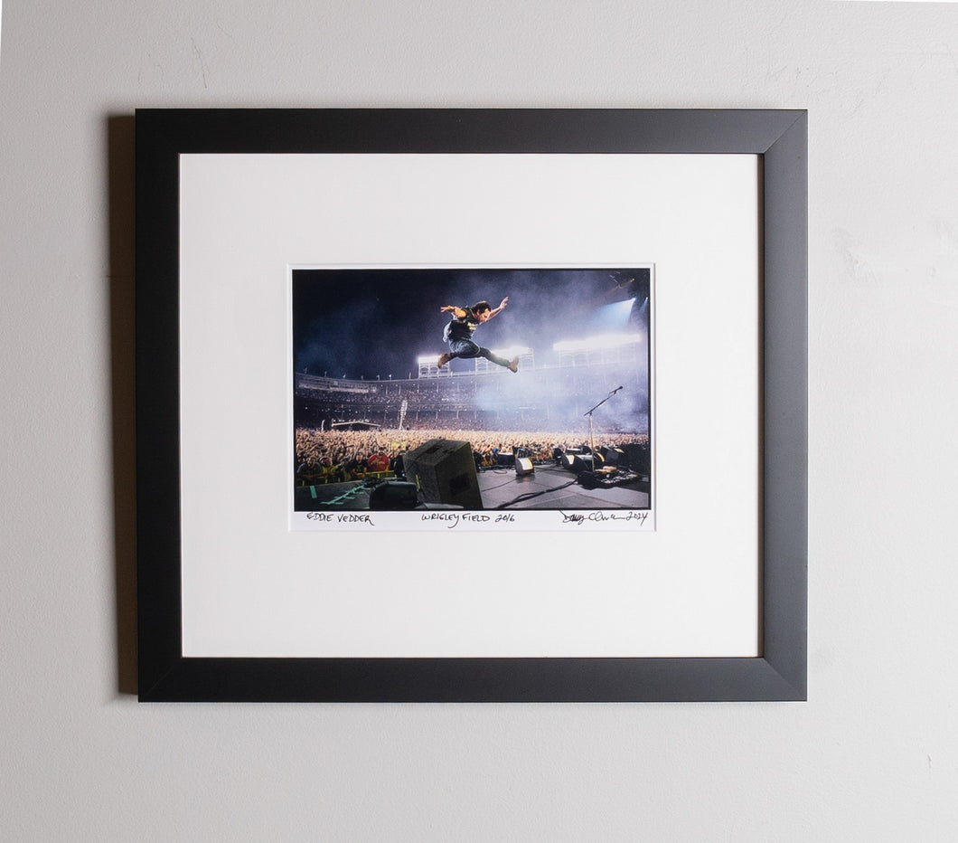 Eddie Vedder (Wrigley Field, 2016) Framed 8x10