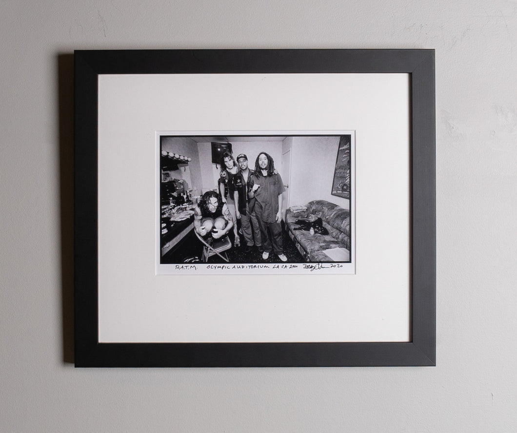 Rage Against The Machine (Los Angeles, 2000) Framed 8x10
