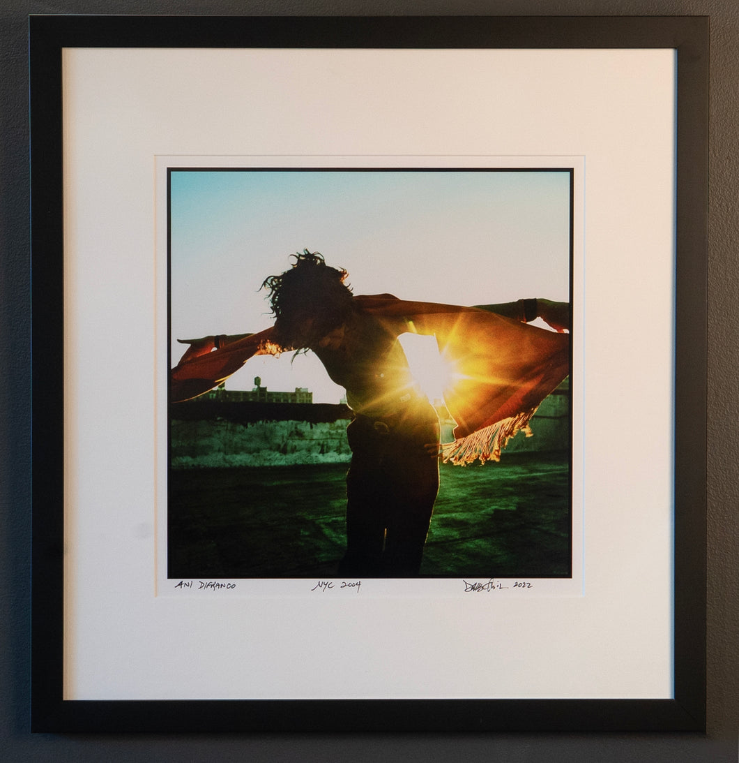 Ani DiFranco (NYC, 2004) 16x20 FREE FRAMING