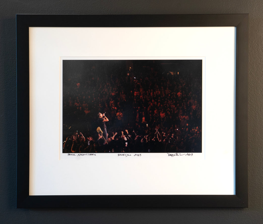 Bruce Springsteen (Brooklyn, 2023) 11x14 FREE FRAMING