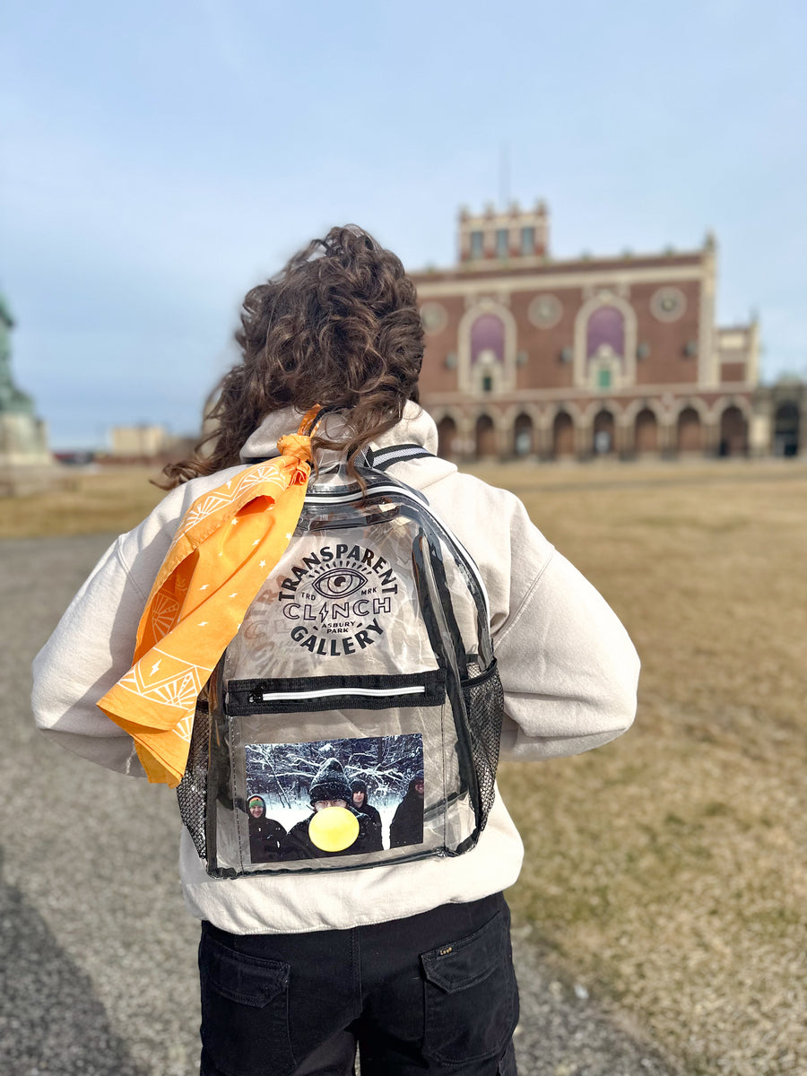 Stadium Bag Kandies World Premium Clear Festival Backpack Clear