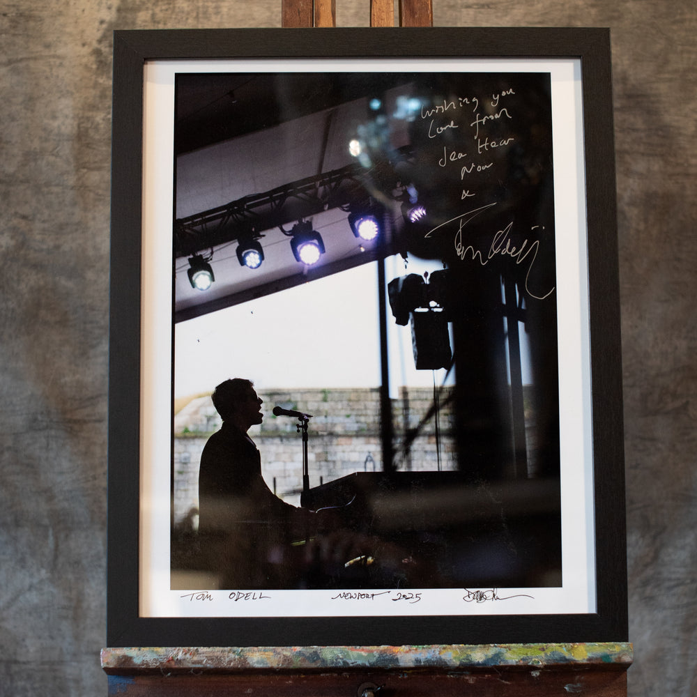 Tom Odell / Danny Clinch framed 16x20 print - $2,000