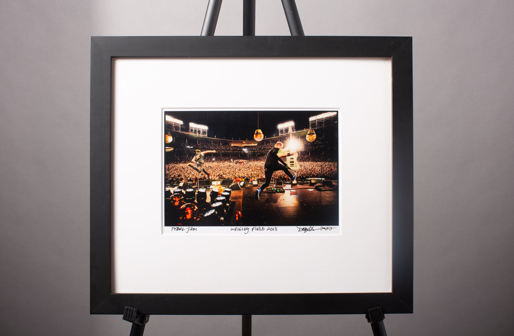 Pearl Jam (Wrigley Field, 2013) Framed 8 x 10