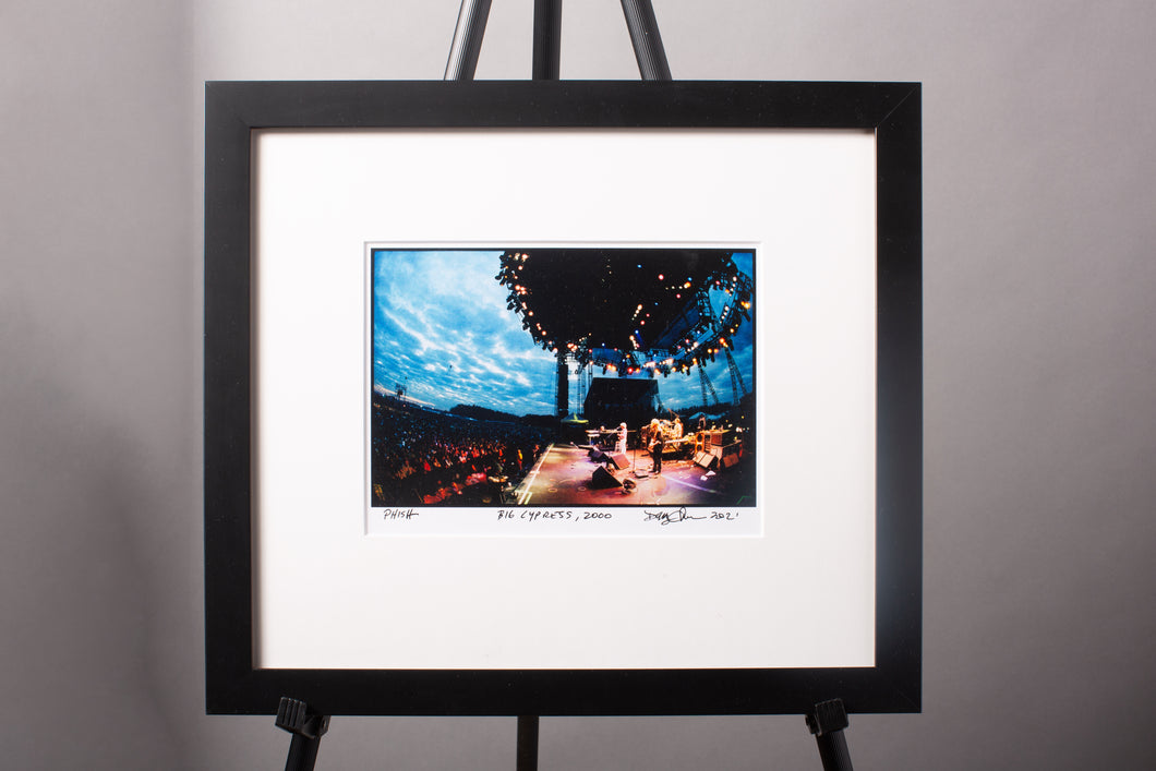Phish (Big Cypress, 2000) Framed 8 x 10