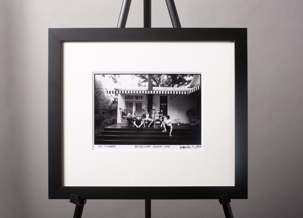 Foo Fighters (St. Cecilia - Austin TX, 2015) Framed 8 x 10