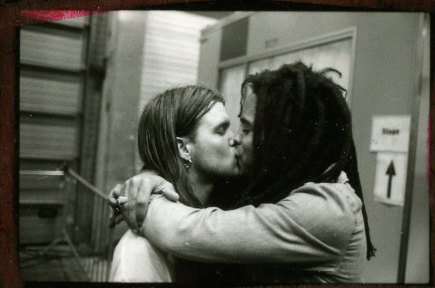 Shannon Hoon and Lenny Kravitz (Europe, 1995)
