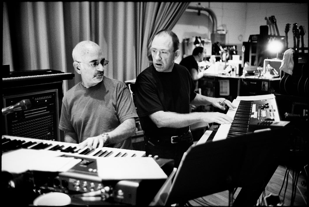 Danny Federici and Roy Bittan (Asbury Park, 2002)