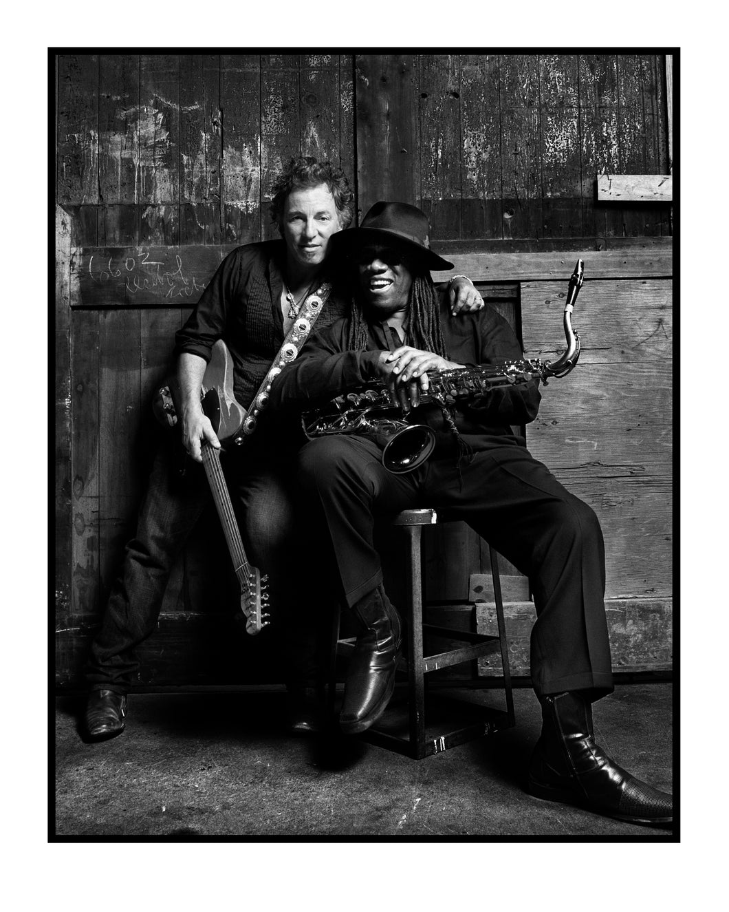 Bruce Springsteen and Clarence Clemons (Atlanta, 2007)