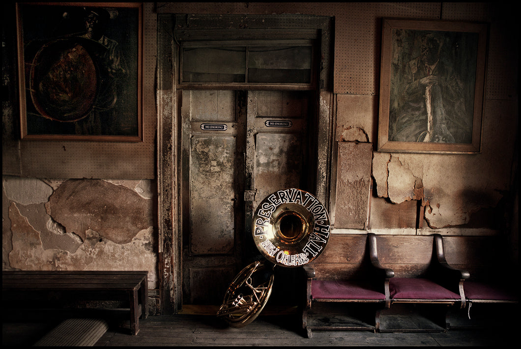 Ben Jaffe's Tuba (Preservation Hall - New Orleans LA, 2010)
