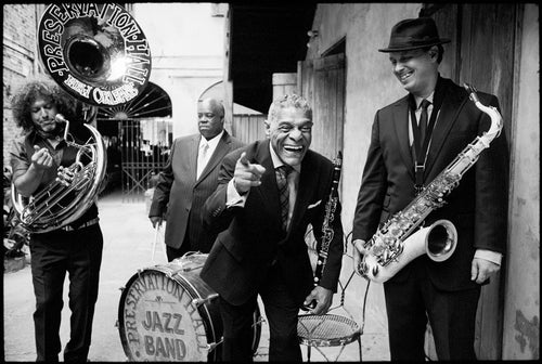 Preservation Hall Jazz Band (Preservation Hall - New Orleans LA, 2010) - Transparent Clinch Gallery