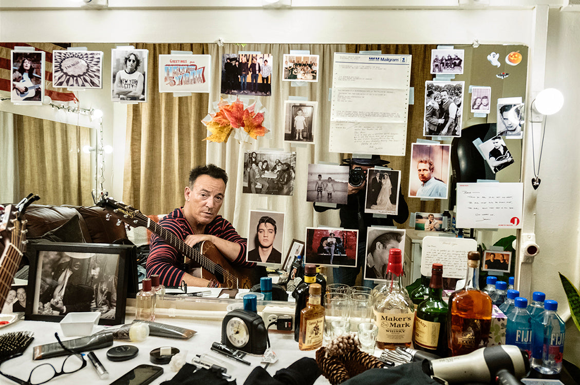 Bruce Springsteen (Backstage at Walter Kerr Theater in NYC, 2017 ...