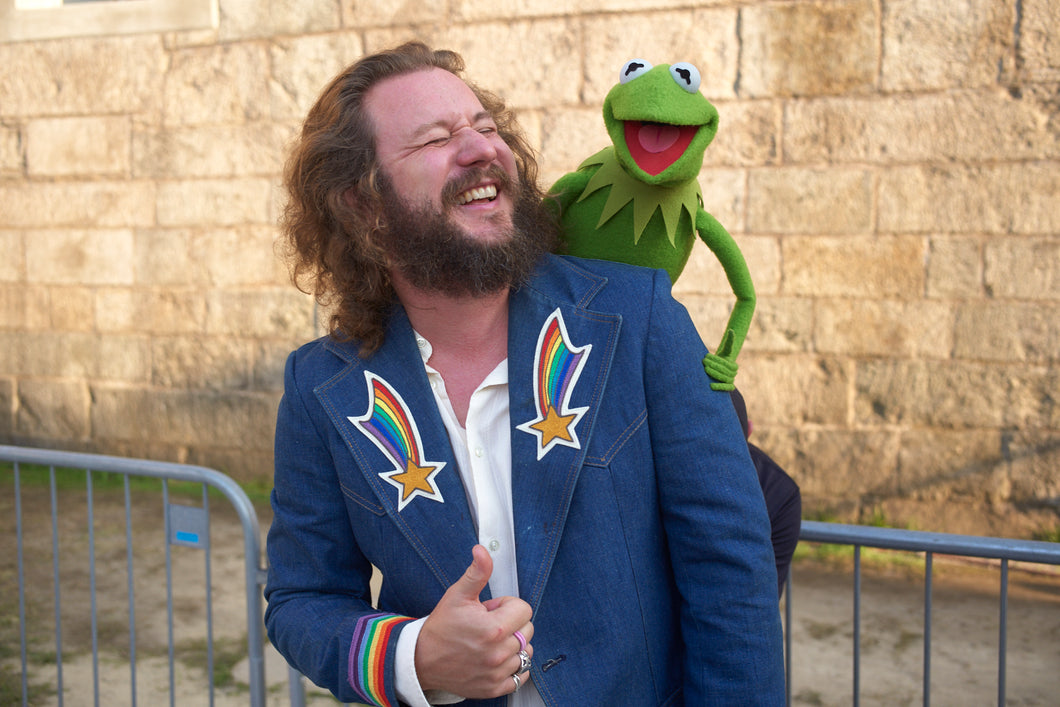 Jim James and Kermit the Frog (Newport Folk Festival, 2019)