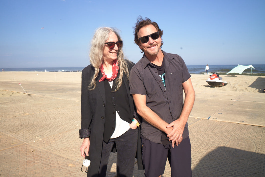 Patti Smith and Eddie Vedder (Sea.Hear.Now, 2021)