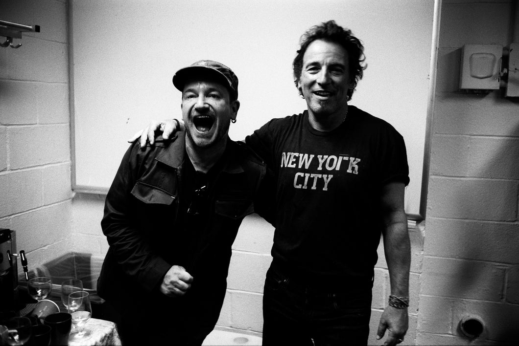 Bruce Springsteen and Bono (MSG, 2007)