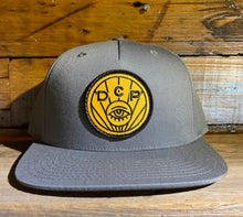Load image into Gallery viewer, DCP Snapback Trucker Hat - Transparent Clinch Gallery
