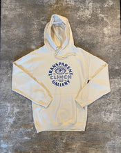 Load image into Gallery viewer, Transparent Clinch Gallery Cream Fleece Hoodie
