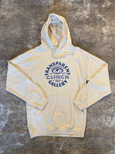 Load image into Gallery viewer, Transparent Clinch Gallery Cream Fleece Hoodie
