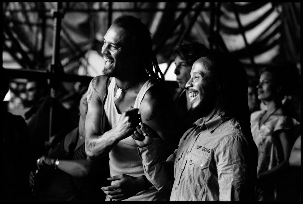 Michael Franti and Ziggy Marley (Bonnaroo, 2007)