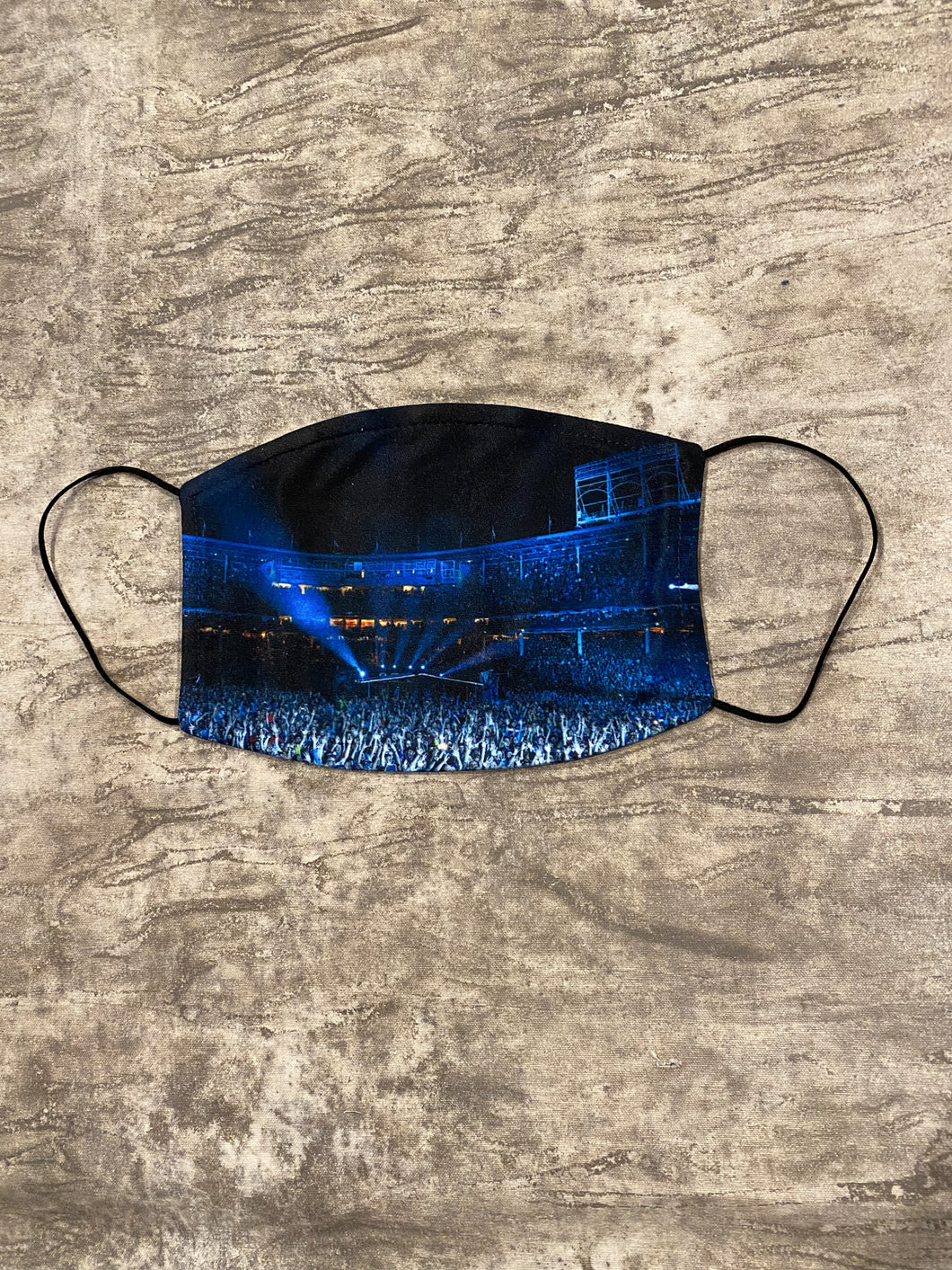 Live Music Mask (Danny Clinch Photo) - Transparent Clinch Gallery